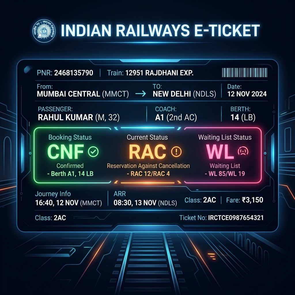 PNR status check guide